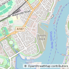 Map of Tyne & Wear