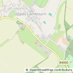 Map of Hungerford, Berkshire