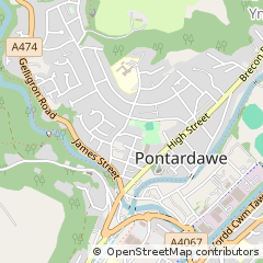 Map of Swansea