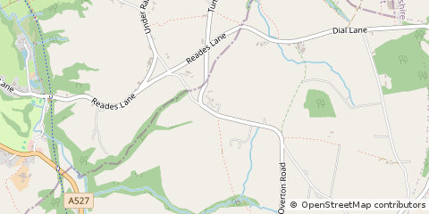 Map of Congleton, Cheshire