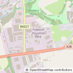 Map of Sutton in Ashfield, Nottinghamshire
