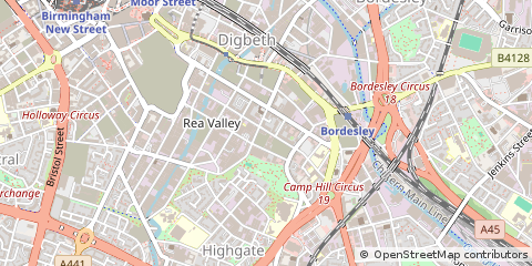 Map of Birmingham