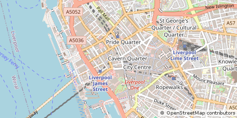 Map of Liverpool