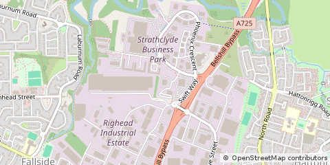 Map of Bellshill