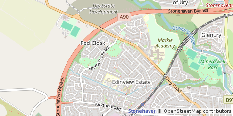 Map of Stonehaven