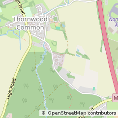 Map of Epping, Essex
