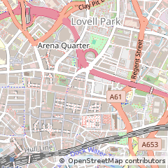 Map of Leeds