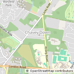Map of Ascot, Berkshire