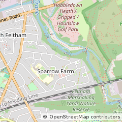 Map of Feltham