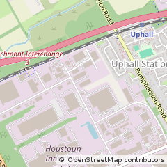 Map of Livingston, West Lothian