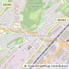 Map of Sheffield
