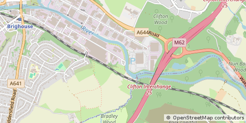 Map of Brighouse