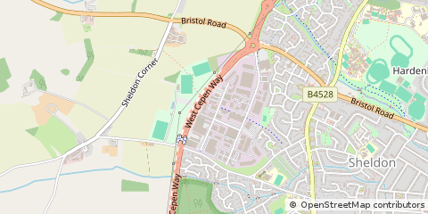 Map of Chippenham, Wilts