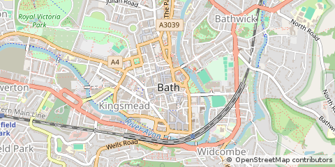 Map of Bath