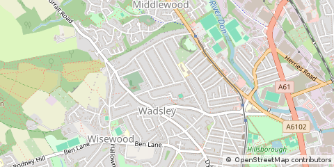Map of Sheffield, Hertfordshire