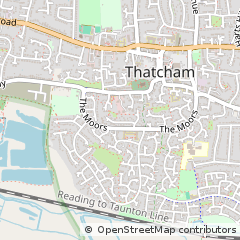 Map of Thatcham, Berkshire