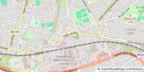 Map of Pudsey