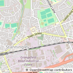 Map of Pudsey