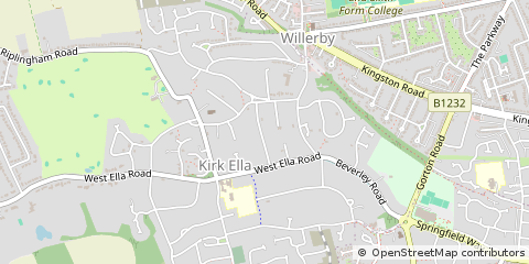 Map of Hull