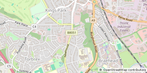Map of Stirling