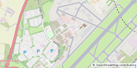 Map of Stanstead, Essex