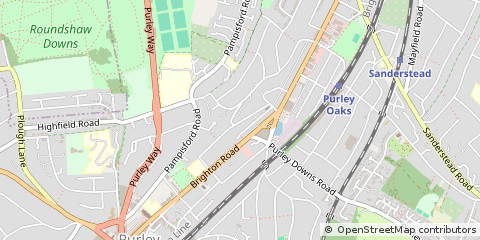 Map of Purley