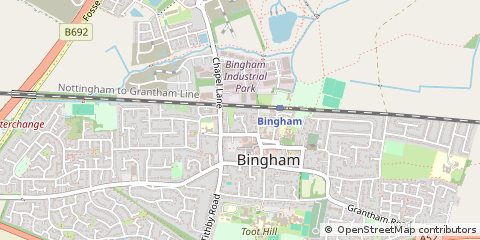 Map of Nottingham