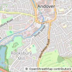 Map of Andover