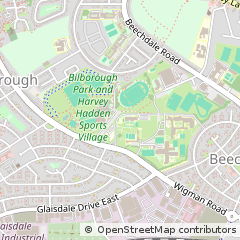 Map of Nottingham, Nottinghamshire