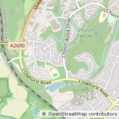 Map of ST Leonards on SEA, East Sussex