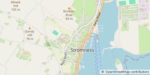Map of Stromness, Orkney