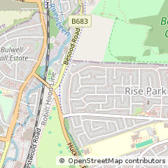 Map of Nottingham