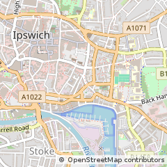 Map of Ipswich, Suffolk