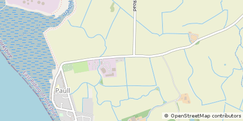 Map of Paull, East Yorkshire