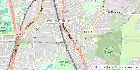 Map of Manchester