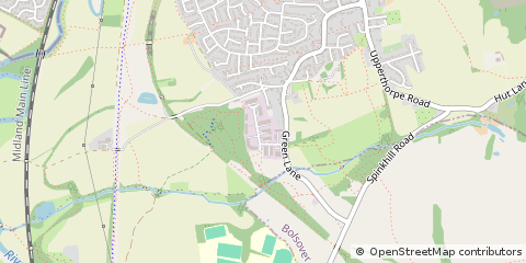 Map of Sheffield