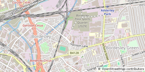 Map of Birmingham