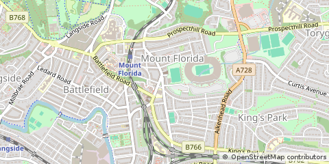 Map of Glasgow