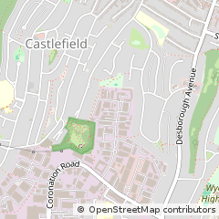 Map of High Wycombe, Buckinghamshire