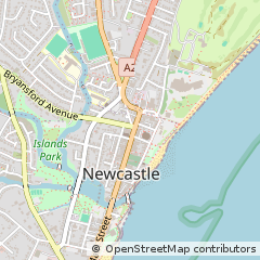 Map of Newcastle, County Down