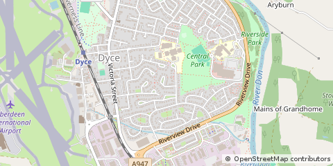 Map of Aberdeen