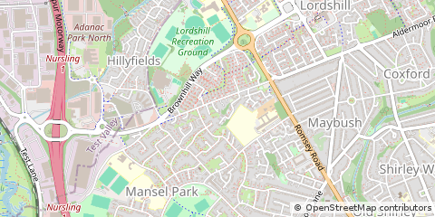 Map of Southampton