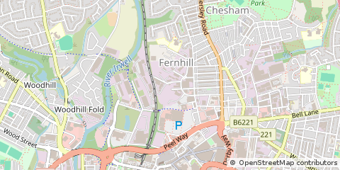 Map of Bury