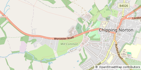 Map of Chipping Norton