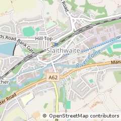 Map of Huddersfield