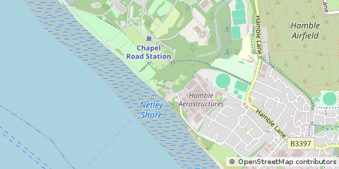 Map of Southampton, Hampshire