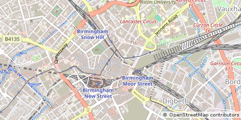 Map of Birmingham