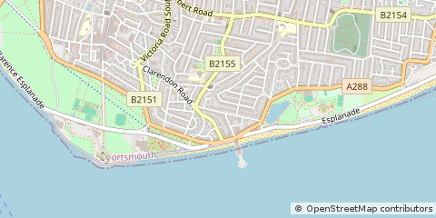 Map of Southsea