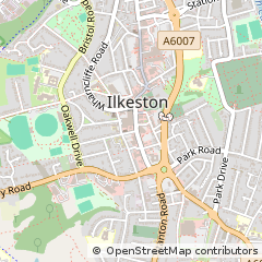 Map of Ilkeston, Derbyshire