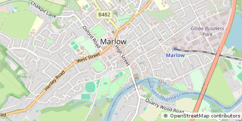 Map of Marlow